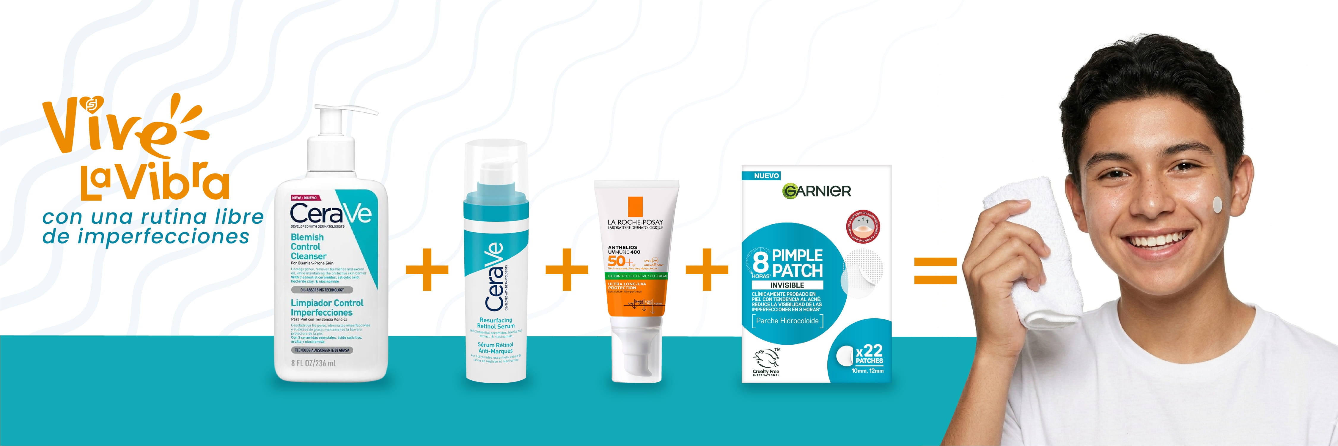 vive la vibra con una rutina libre de imperfecciones