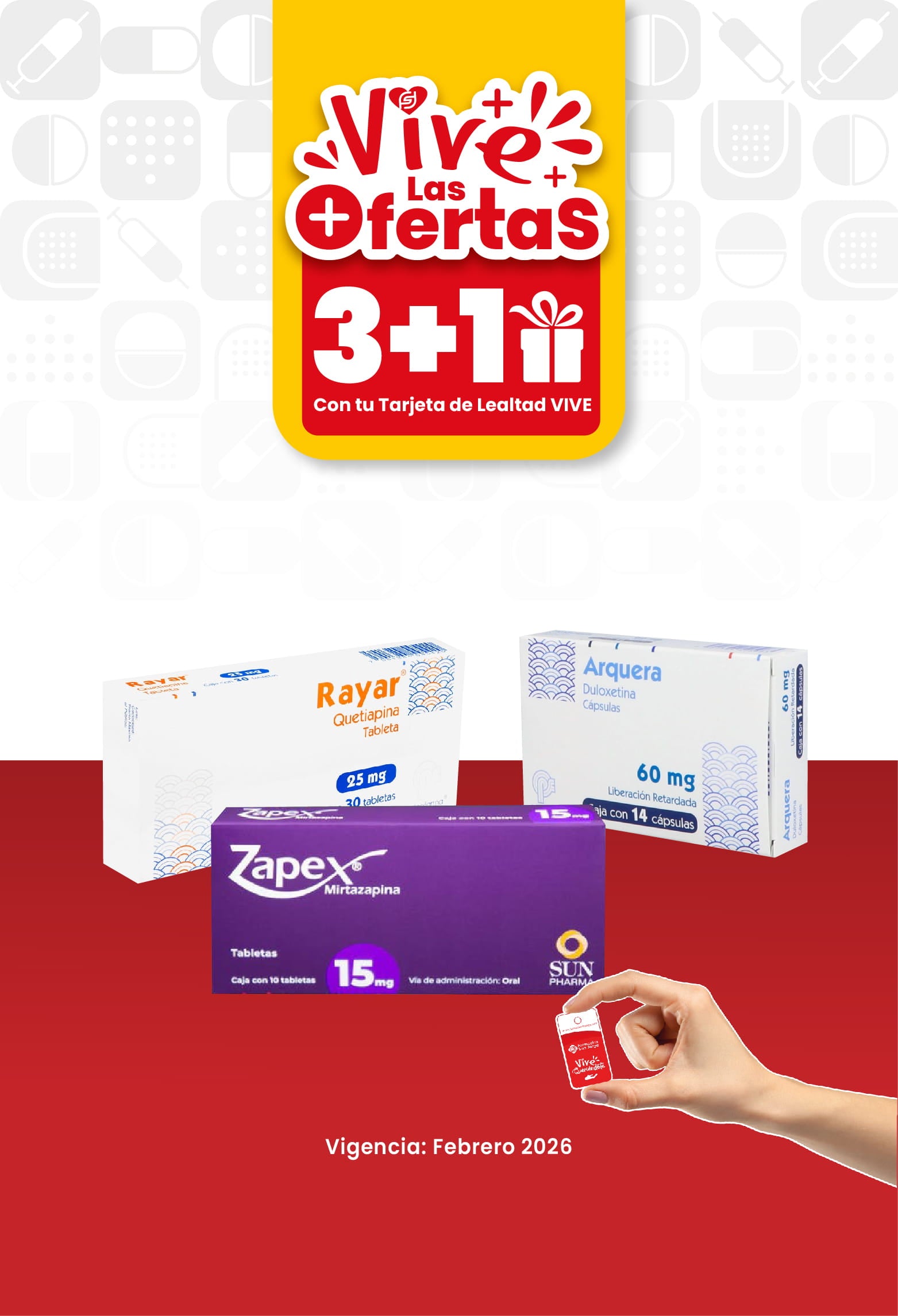 vive las ofertas 3+1 