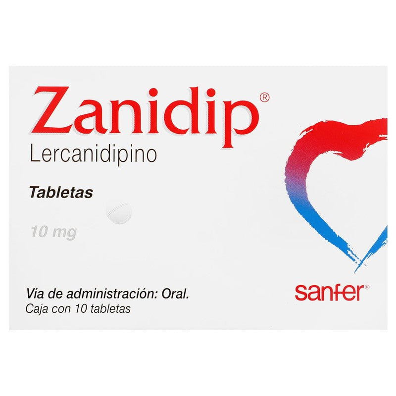 Zanidip 10 Mg Tabletas 10 7501070615437 2
