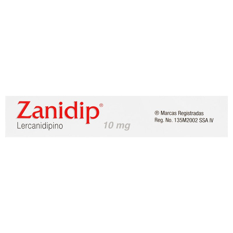 Zanidip 10 Mg Tabletas 10 7501070615437 6