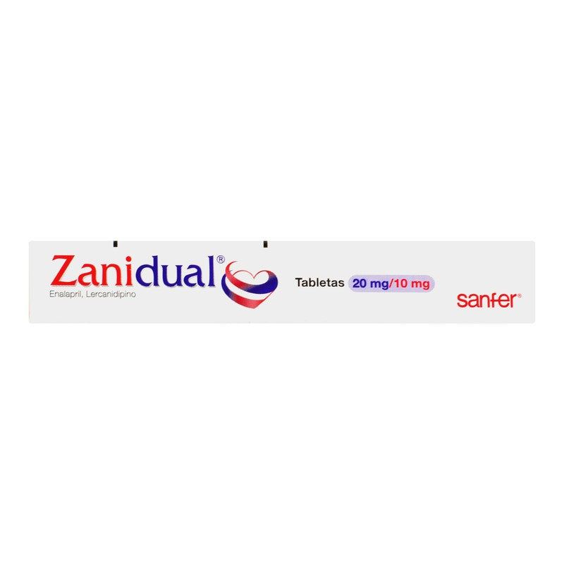 Zanidual 20 Mg 10 Mg Tabletas 14 7501070602222 5