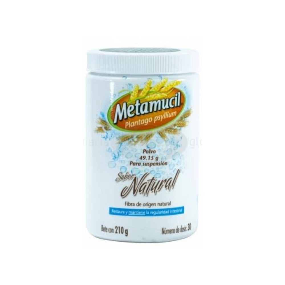 METAMUCIL NATURAL POLVO 210 G