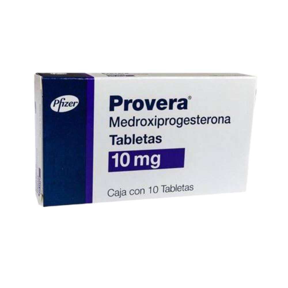 Provera 10 Mg Con 10 Tabletas