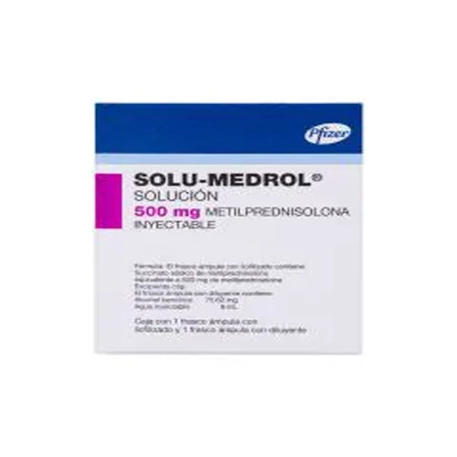 SOLU-MEDROL 500 MG FA 8 ML