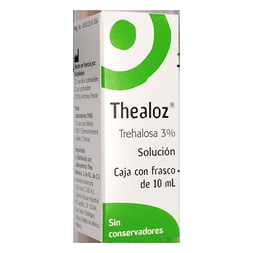 Thealoz 3% Solucion  Oftalmica  Frasco Con  10 Mililitros