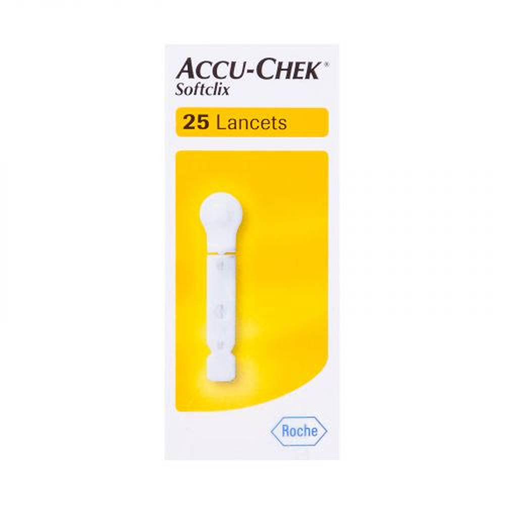 Accu-Chek Softclix Lancetas Con 25 