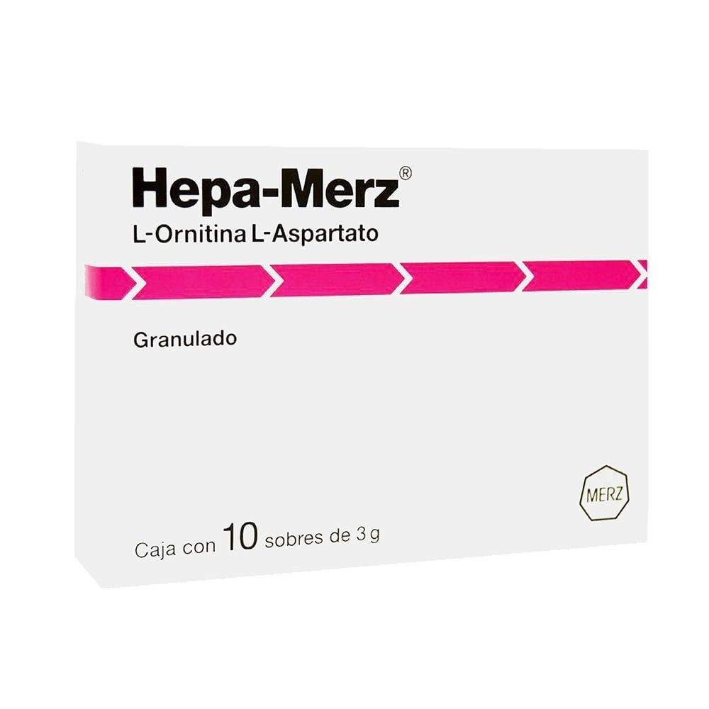 HEPA-MERZ GRAN 3 G SOBRES 10