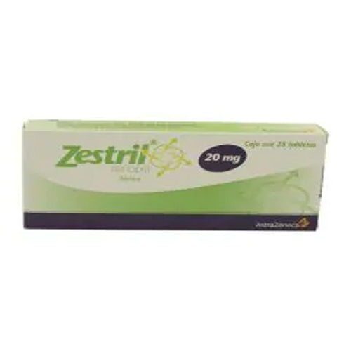 Zestril 20 Mg Tabletas Con 28