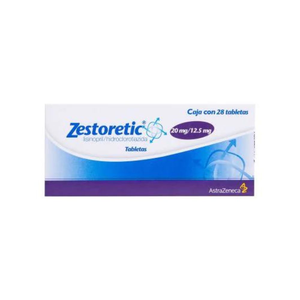 ZESTORETIC 20 MG TABLETAS 28