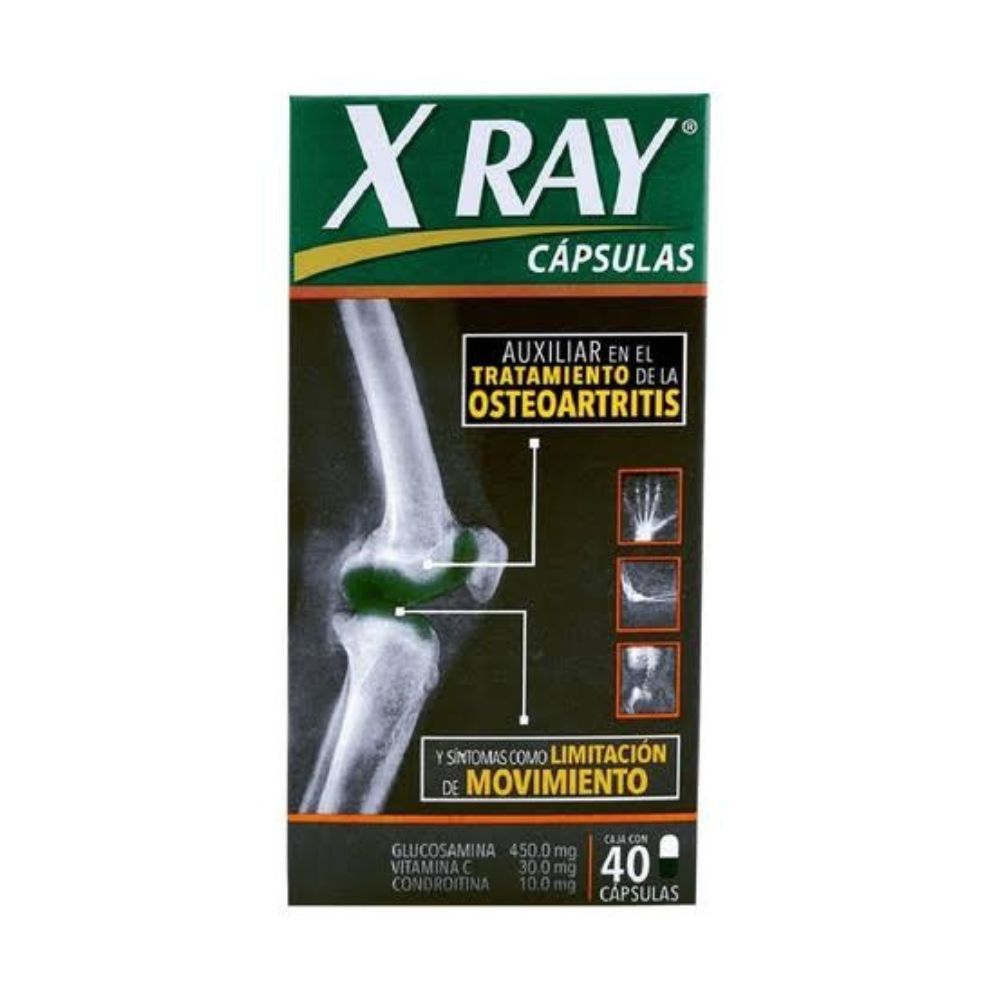 X-Ray 450/10/30 Mg Con 40 Capsulas 