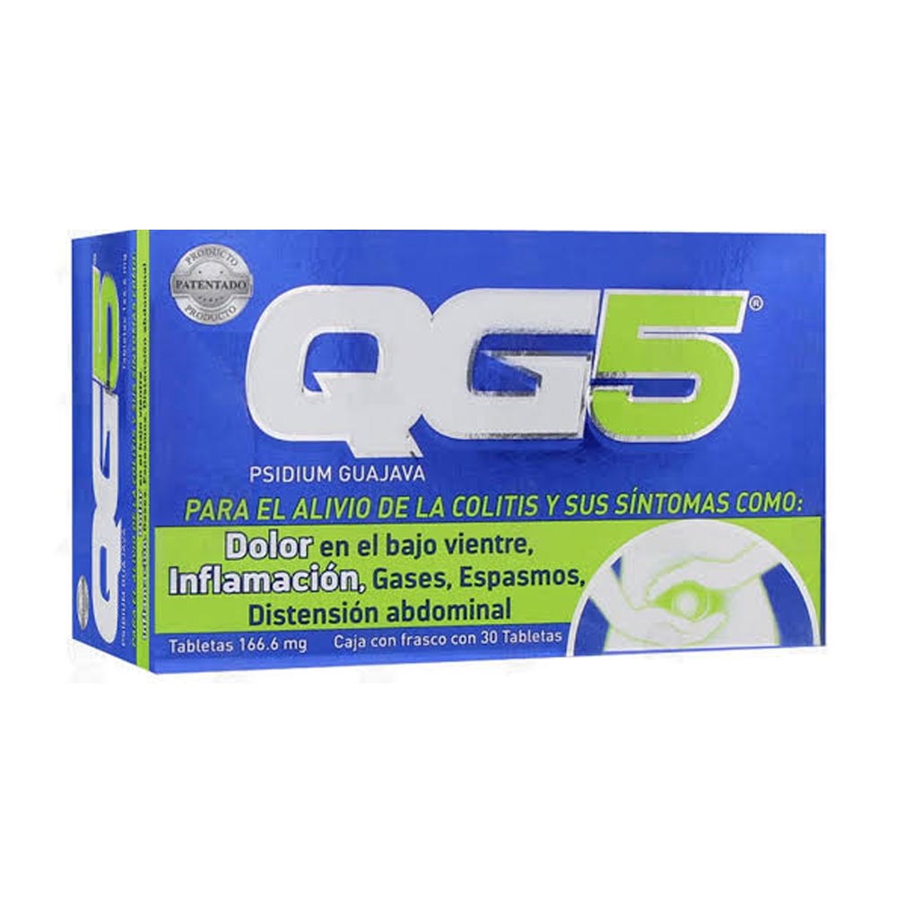 Qg5 116.6/1Mg Frasco Con 30 Tabletas