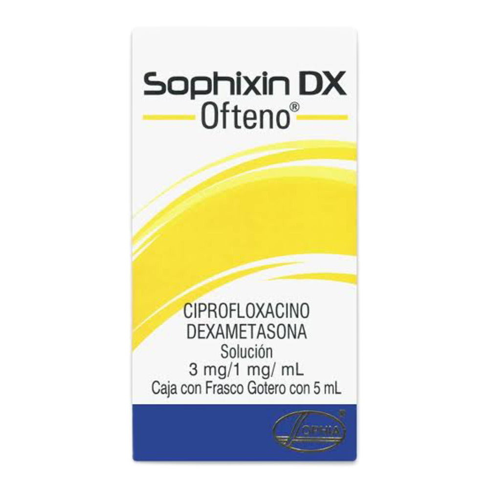 Sophixin Dx Ofteno 3/1 Mg Solucion 5 Ml