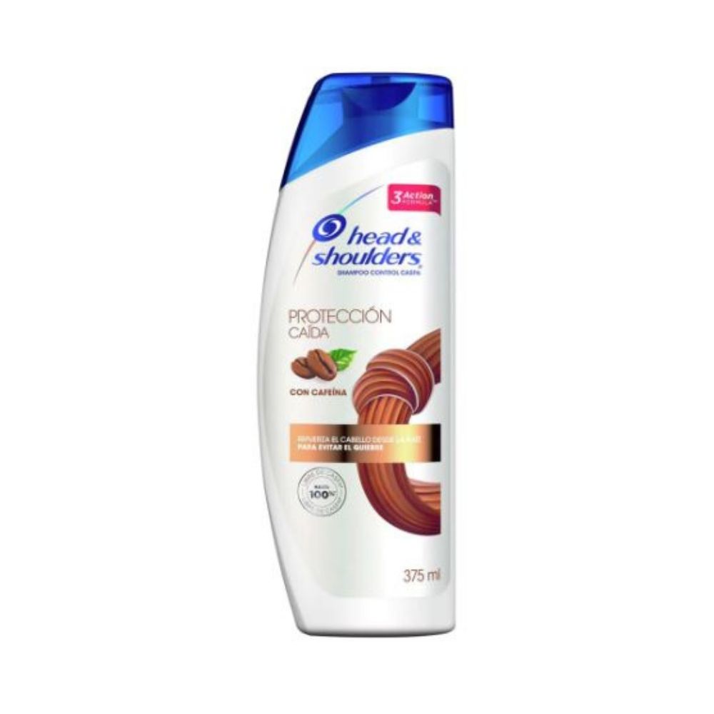 Shampoo Head Shoulders Proteccion -Caida 375 Mililitros