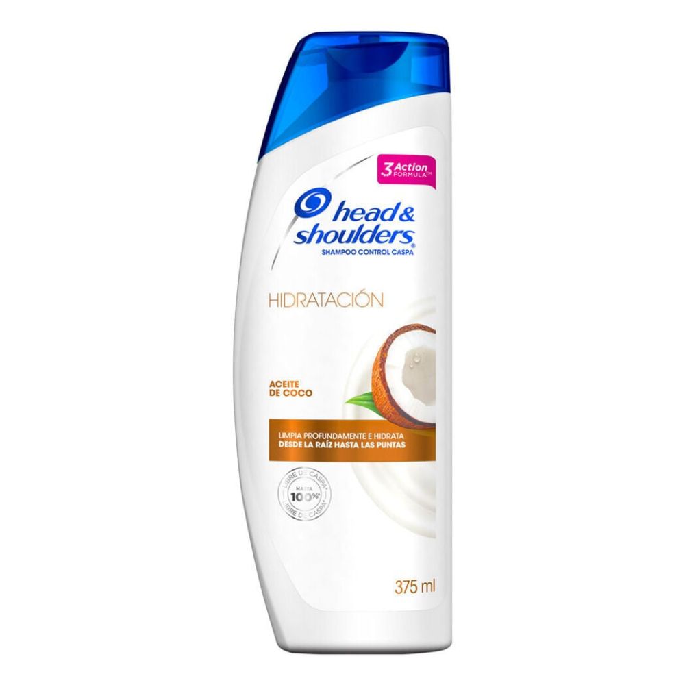 Shampoo H&S Hidratacion Aceite De Coco 375 Ml