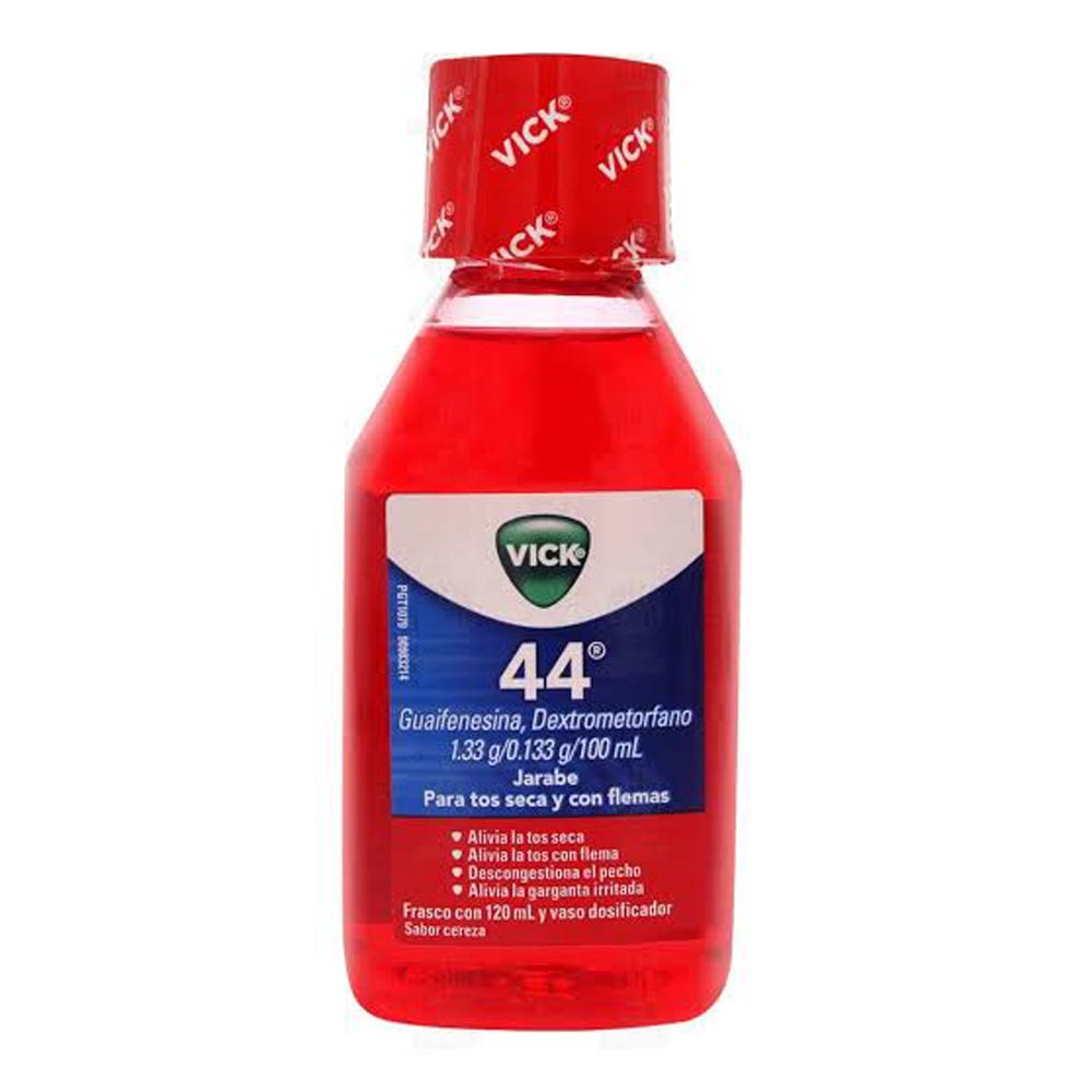 Vick 44 Adulto/Infantil T/T Jarabe 120 Ml