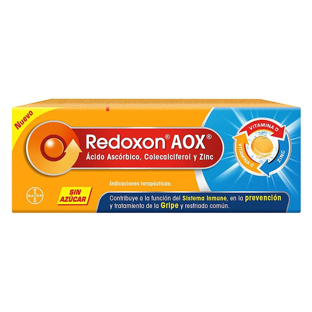 Redoxon Aox 1000/10 Mg C/10 Tabletas Efervecentes