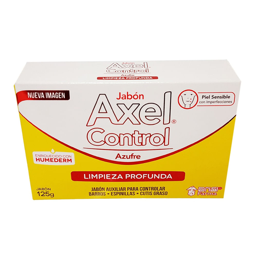 Jabon Grisi Axel Cont Azufre 125 G N