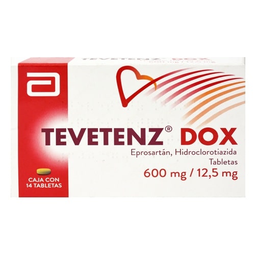 Tevetenz-Dox 600/12.5 Mg Tabletas Con 14