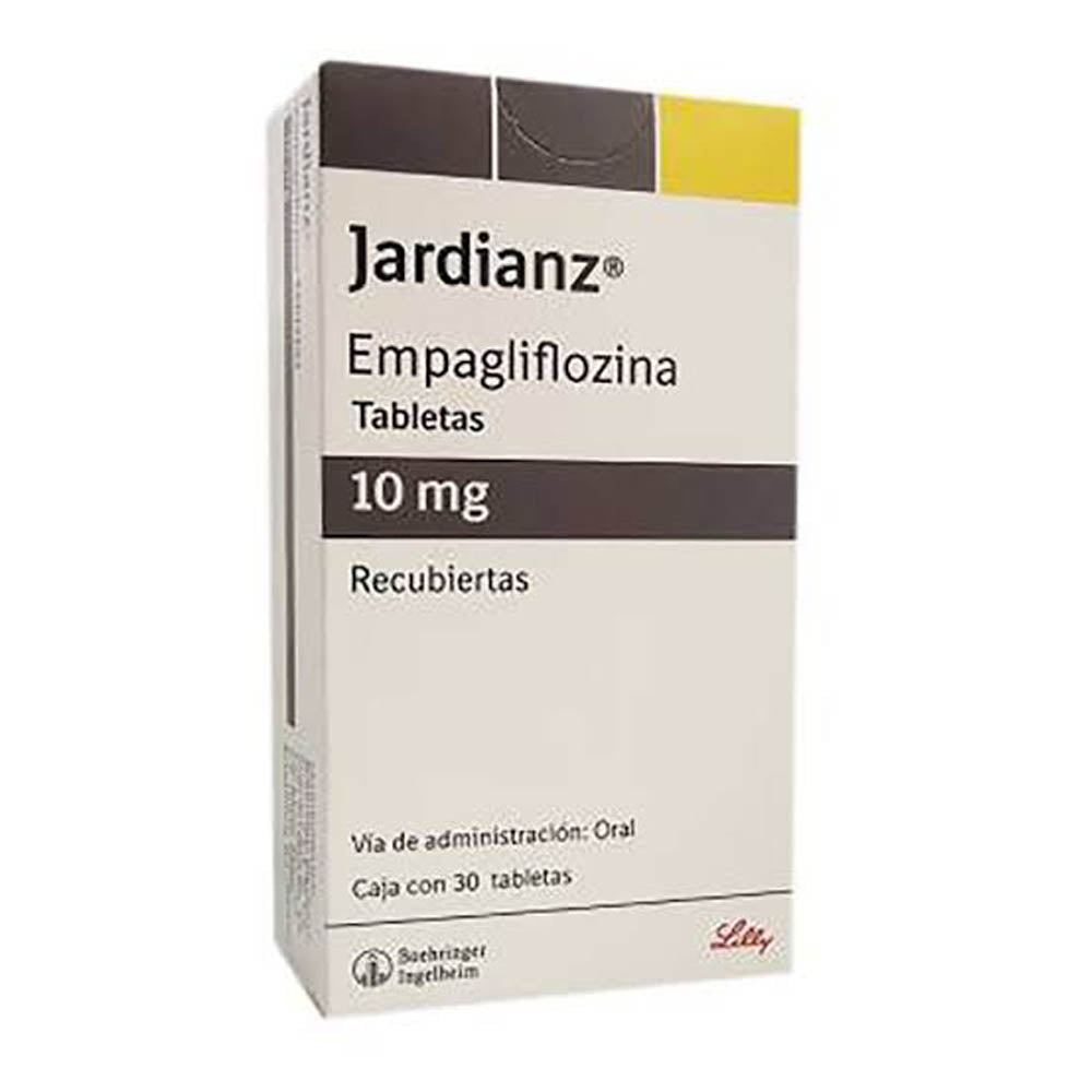 Jardianz 10 Mg Con 30 Tabletas Recubiertas