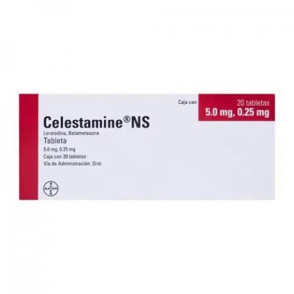 Celestamine-Ns 5/0.25 Mg Tabletas Con 20