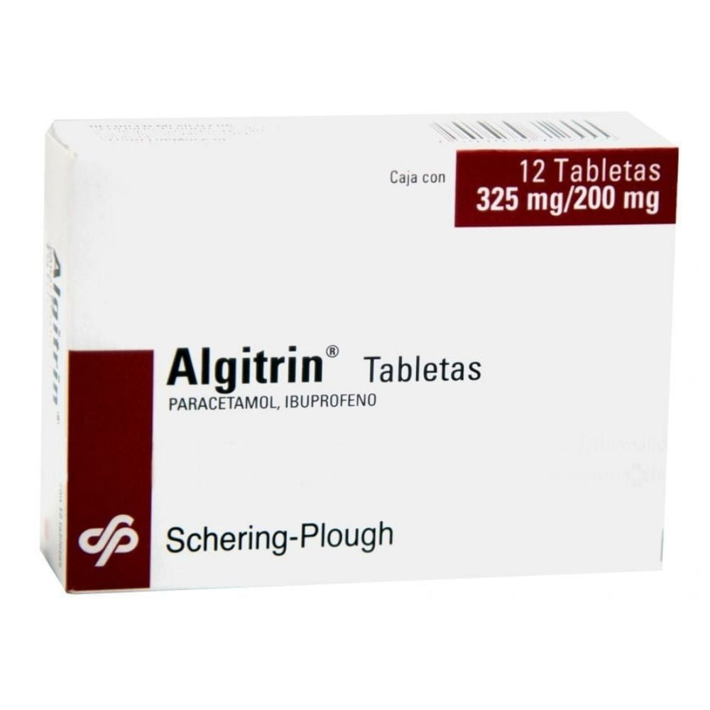 Algitrin 325/200 Mg Tabletas 12
