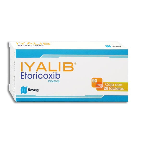 Iyalib (Etoricoxib) 90 Miligramos C/28 Tabletas 