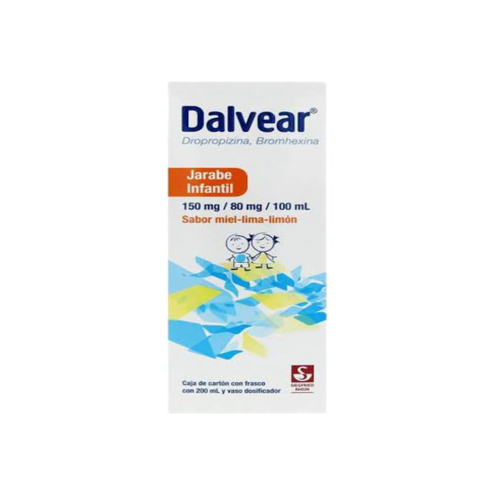 DALVEAR 150/80 MG INFANTIL  JARABE 200 ML