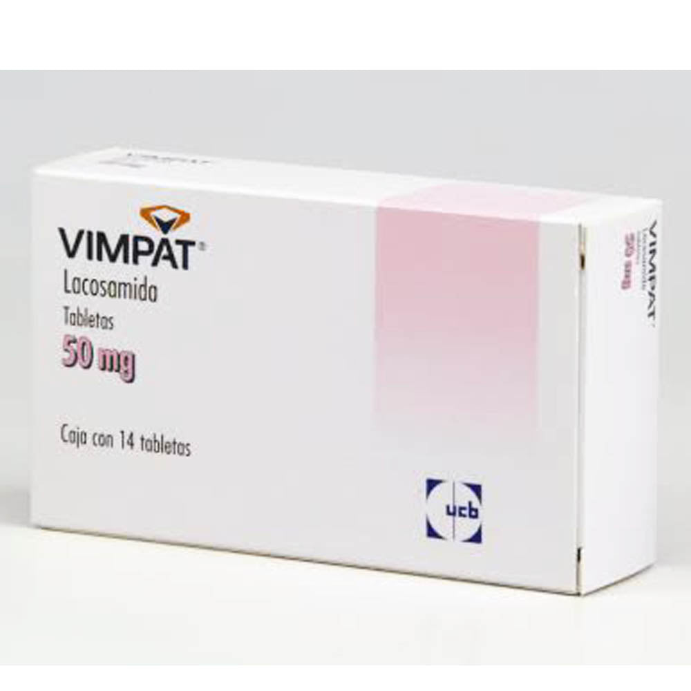 Vimpat 50 Mg Con 14 Tabletas