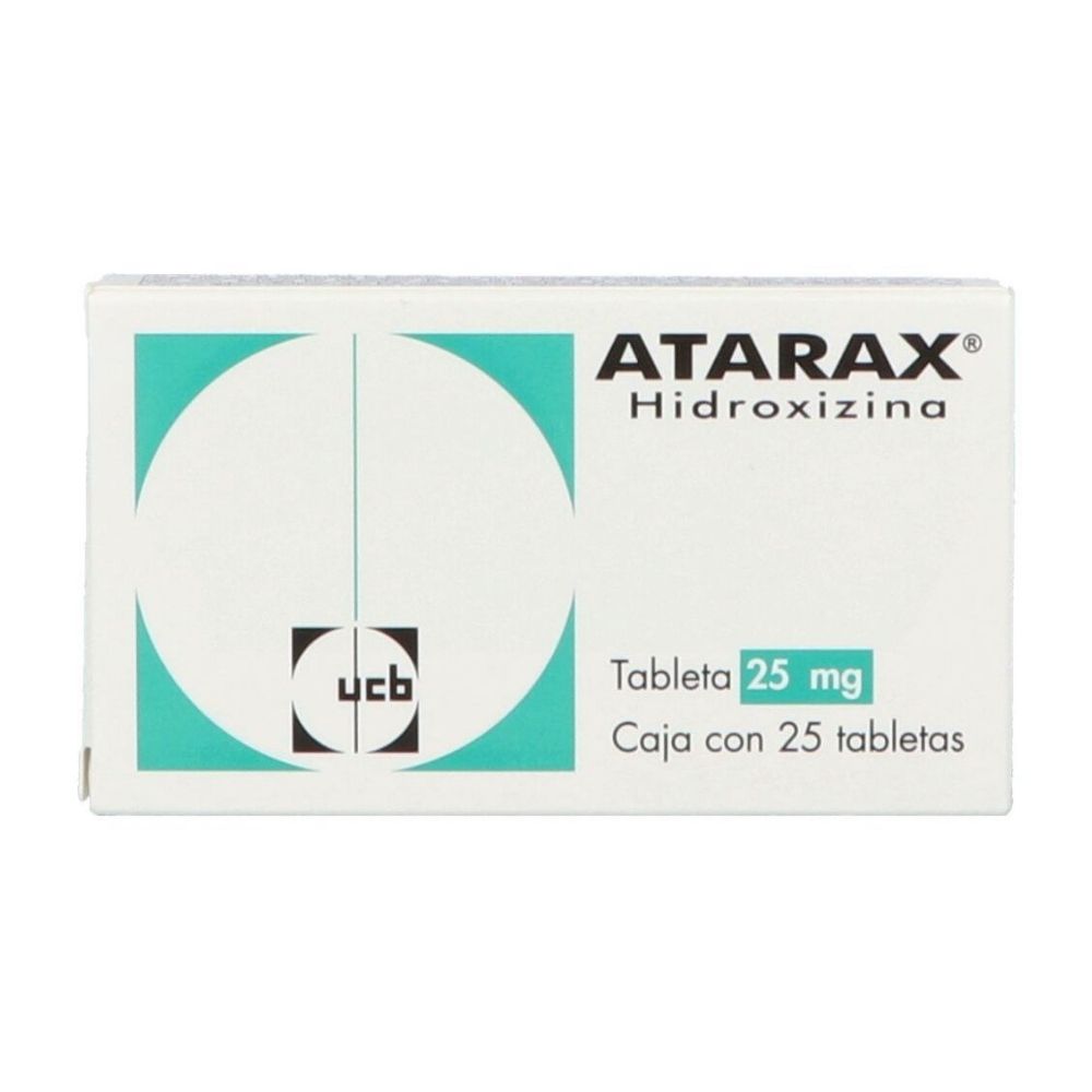 ATARAX 25 MG GRAG 25 HIDROXIZINA