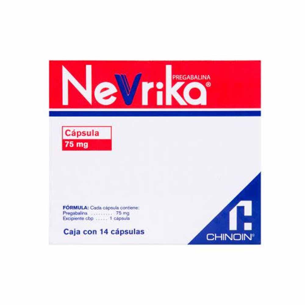 Nevrika 75 Mg Con 14  Capsulas