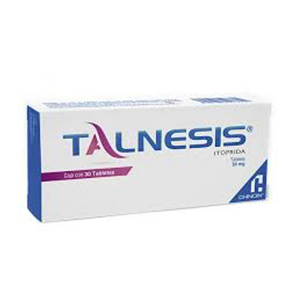 Talnesis 50 Mg Con 30 Tabletas