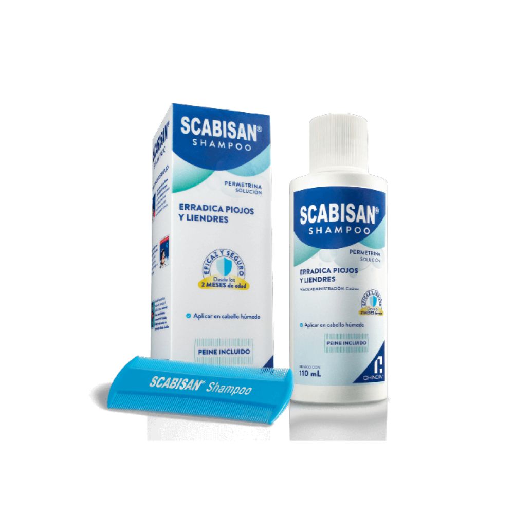 SCABISAN 1 G SH 110 ML