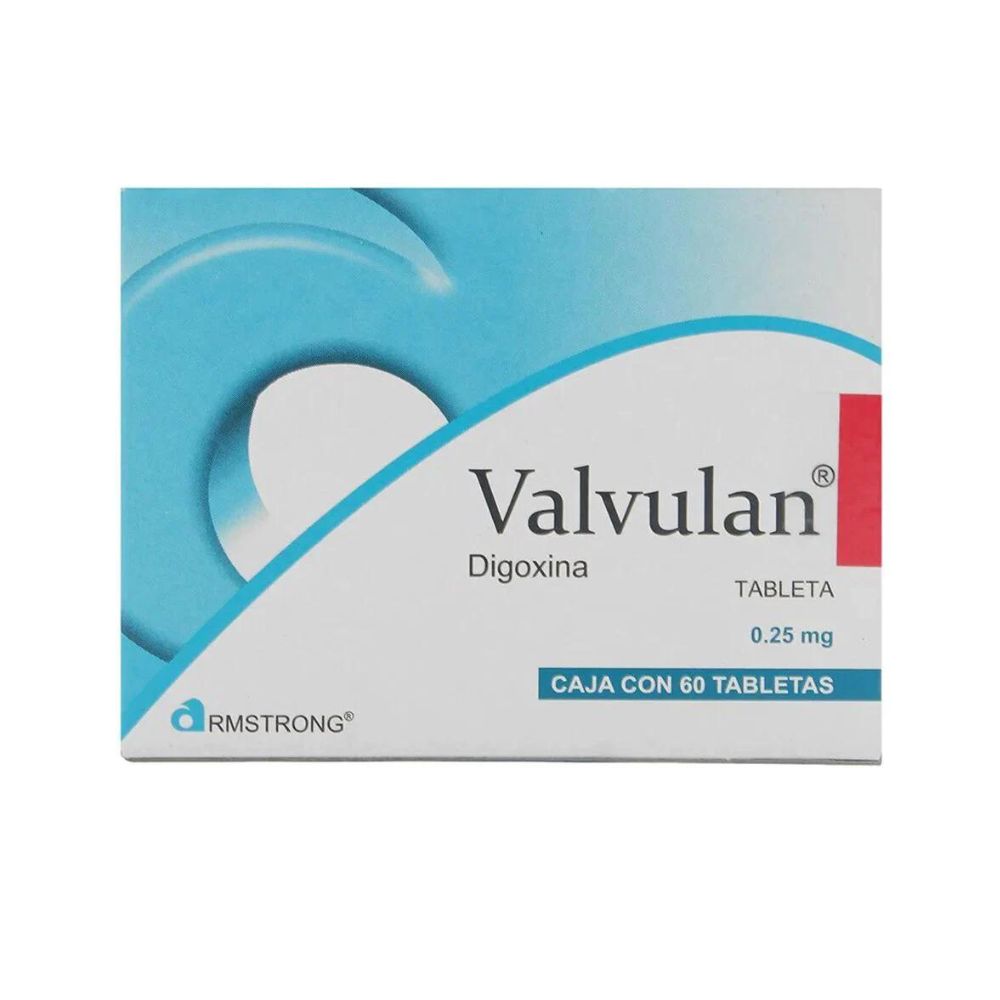 Valvulan 0.25Mg Con 60 Tabletas