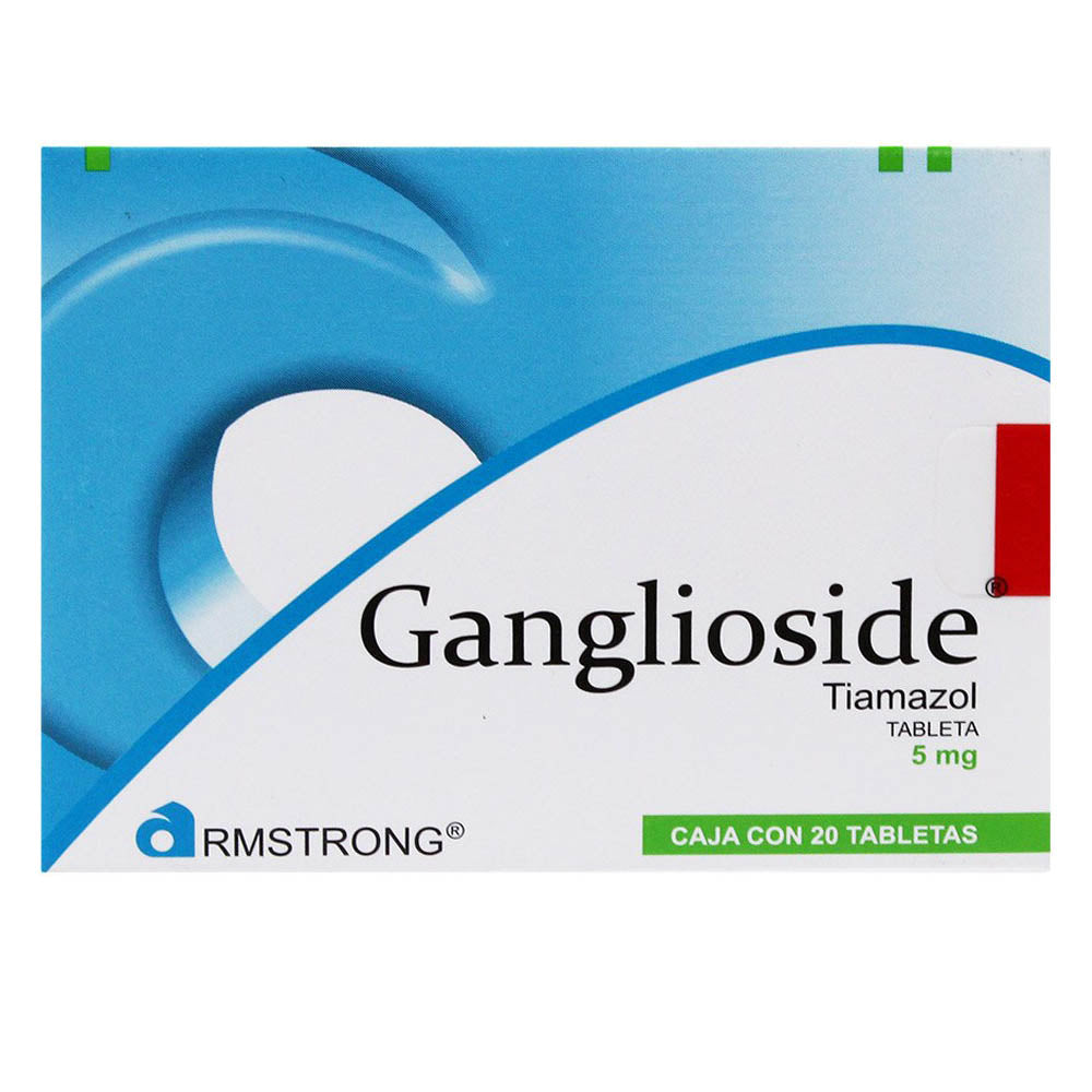 GANGLIOSIDE 5 MG TABLETAS 20