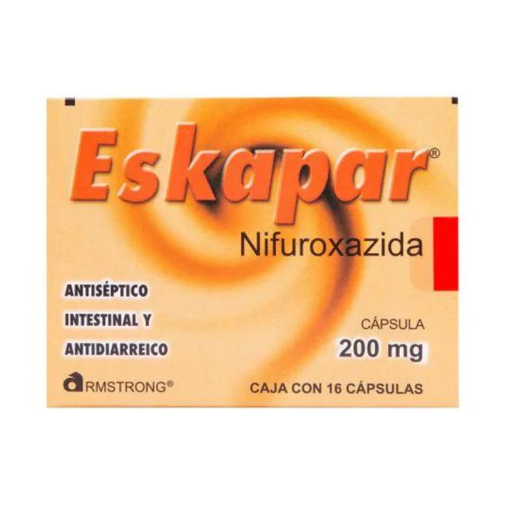 ESKAPAR 200 MG CAPSULAS 16