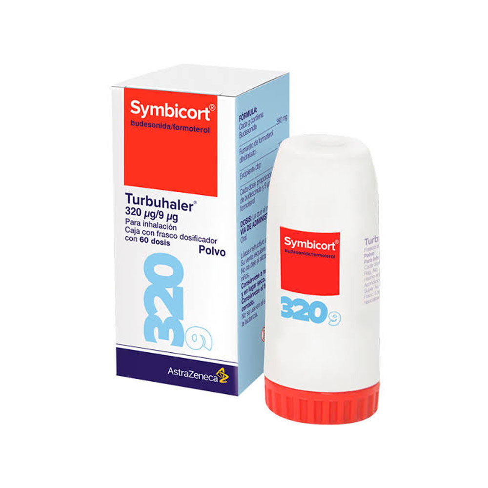 Symbicort 320/9 Mcg Polvo 60 Dosis 