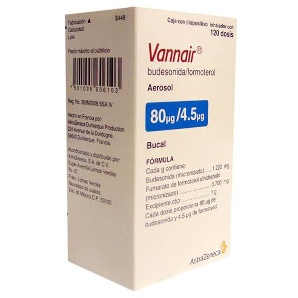 Vannair 80/4.5Mcg Aerosol 120 Dosis