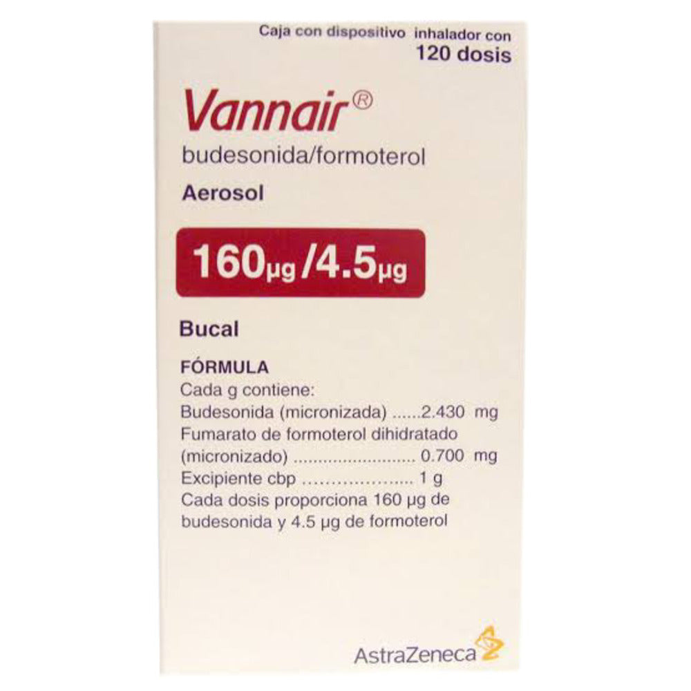 Vannair 160/4.5Mcg Aerosol Con 120 Dosis