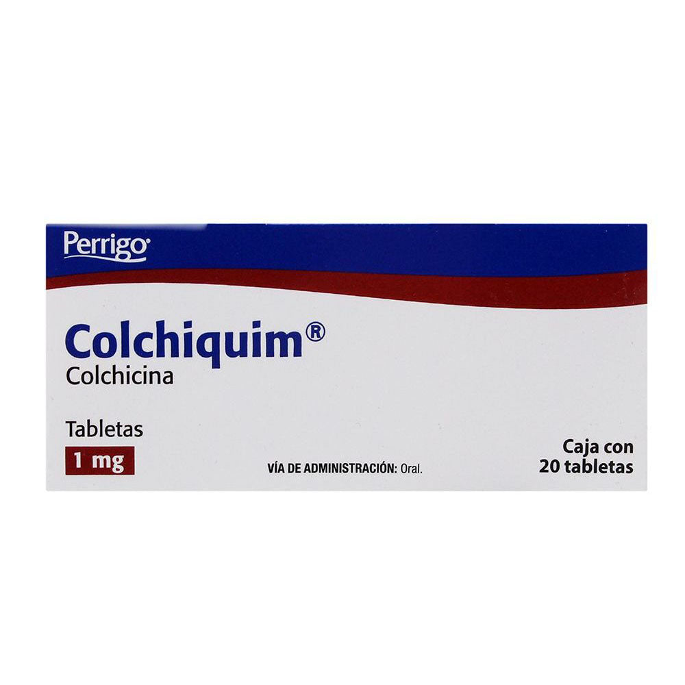 COLCHIQUIM 1 MG TABLETAS 20