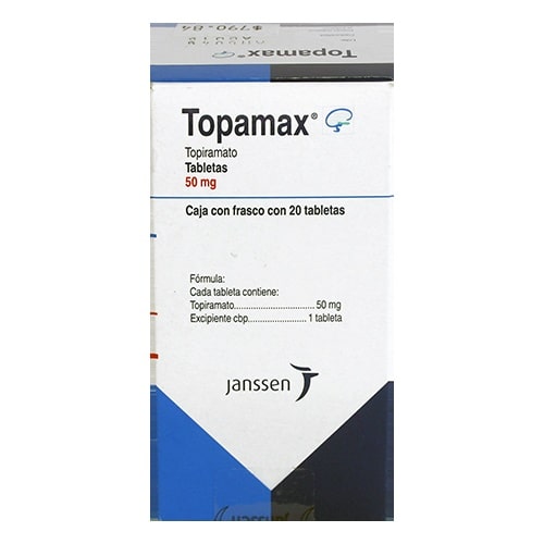 Topamax 50 Mg Con 20 Tabletas