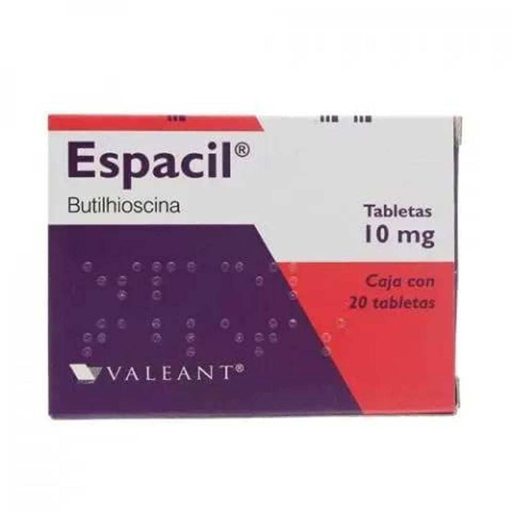 ESPACIL 10 MG TABLETAS 20