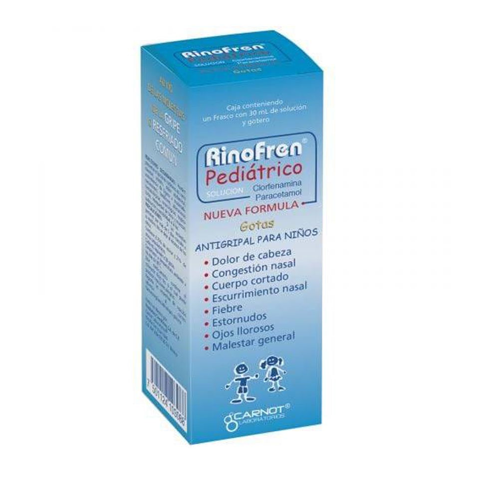 RINOFREN PED.05/8 G SOLUCIÓN 30 ML GOTERO