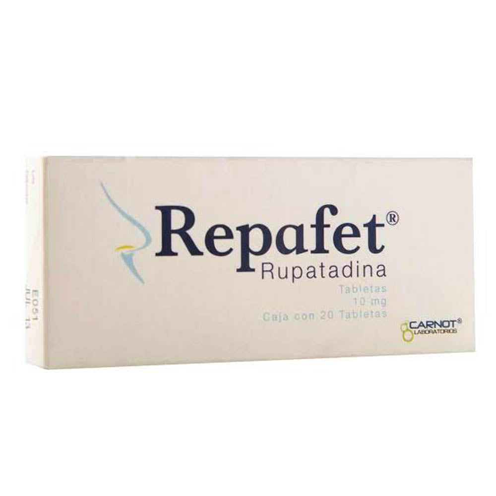 Repafet 10 Mg Con  20 Tabletas 