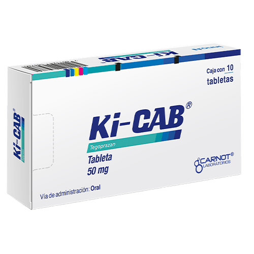 Ki-Cab 50 Mg Con 10 Tab