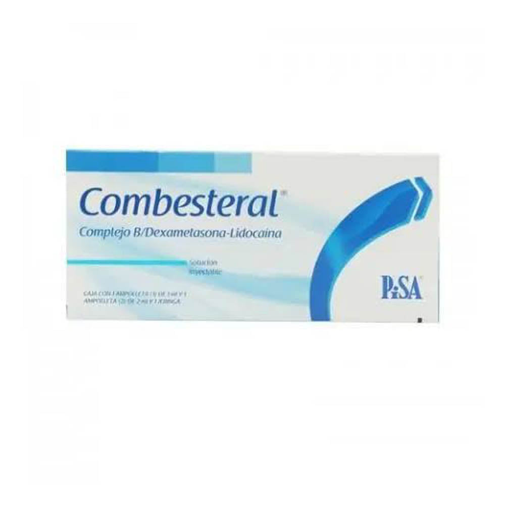 Combesteral Solucion Inyectable Ampolleta 1X1 Y1X2 Mililitros