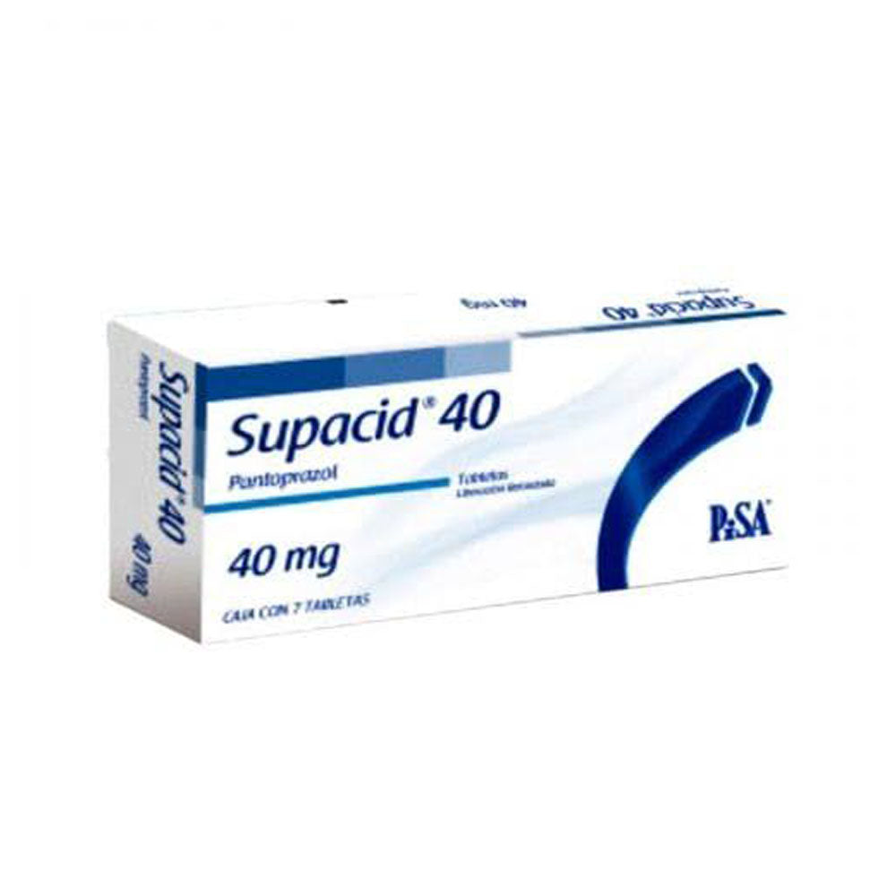 Supacid 40 Mg Grageas Con 7 1+1 