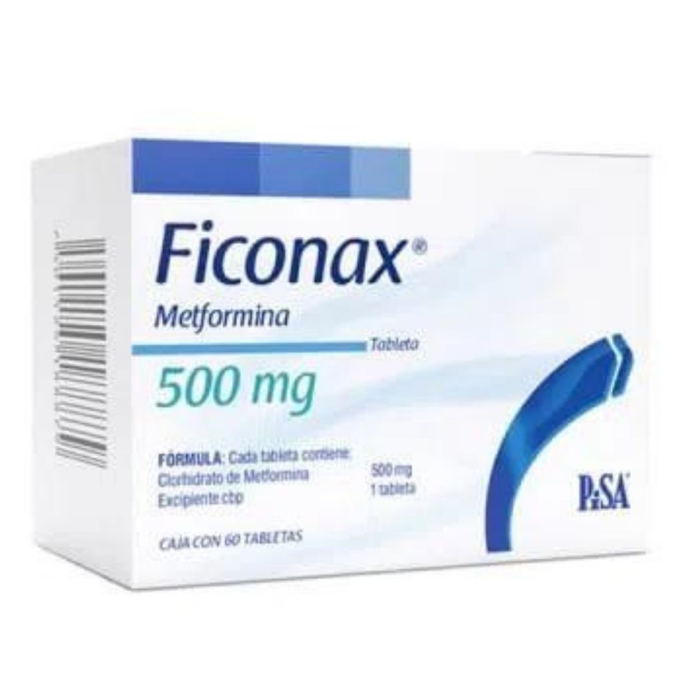 Ficonax 500 Mg Con 60 Tabletas 