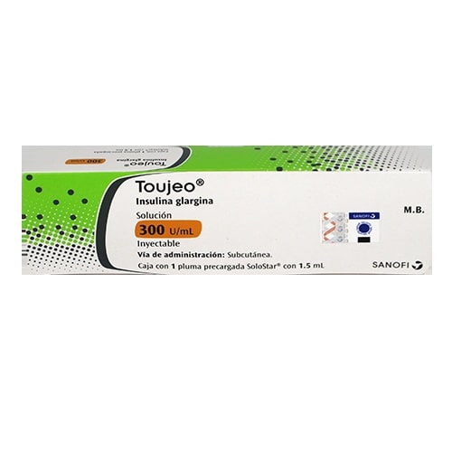 Toujeo 300 Ui /Ml Inyectable  1.5 Ml Pluma 