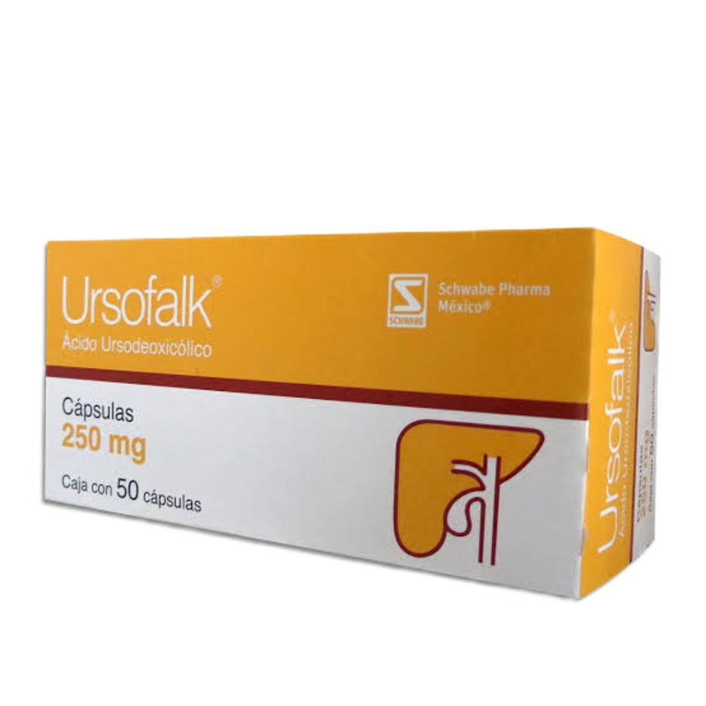 Ursofalk 250 Mg Capsulas Con 50