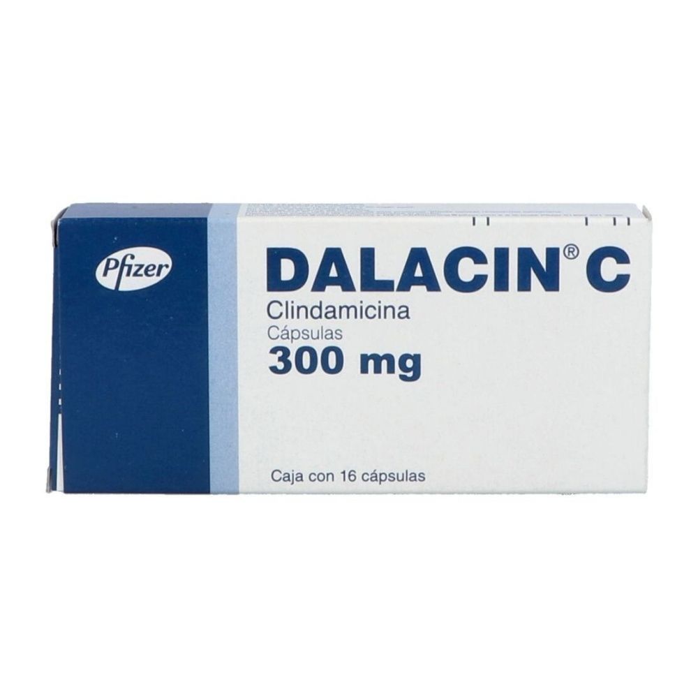 Dalacin-C 300 Mg Con 16 Capsulas